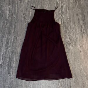 Express Burgundy Dress